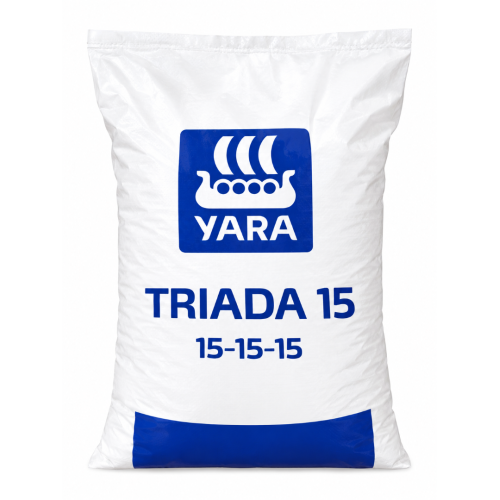 НПК YARA TRIADA 15 – КОМПЛЕКСЕН NPK ТОР 15-15-15 + СЯРА