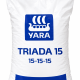 НПК YARA TRIADA 15 – КОМПЛЕКСЕН NPK ТОР 15-15-15 + СЯРА