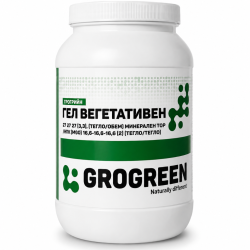 ГЕЛ ВЕГЕТАТИВЕН 27-27-27 + 3.3 MgO + МИКРОЕЛЕМЕНТИ GROGREEN ГЕЛ ВЕГЕТАТИВЕН 27-27-27 + 3.3 MgO + МИКРОЕЛЕМЕНТИ GROGREEN