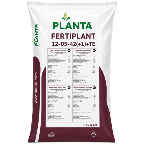 ПЛАНТА PLANTA FERTIPLANT  12-05-42(+1)+ТЕ 